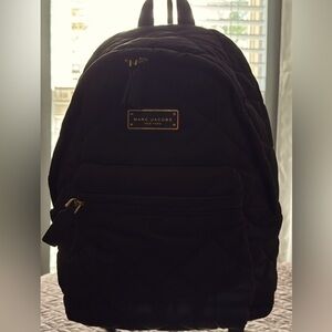 Mark Jacobs quilted nylon backpack